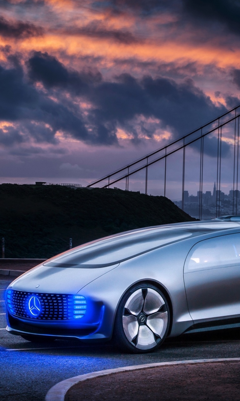 Das Mercedes Benz Vision Wallpaper 768x1280