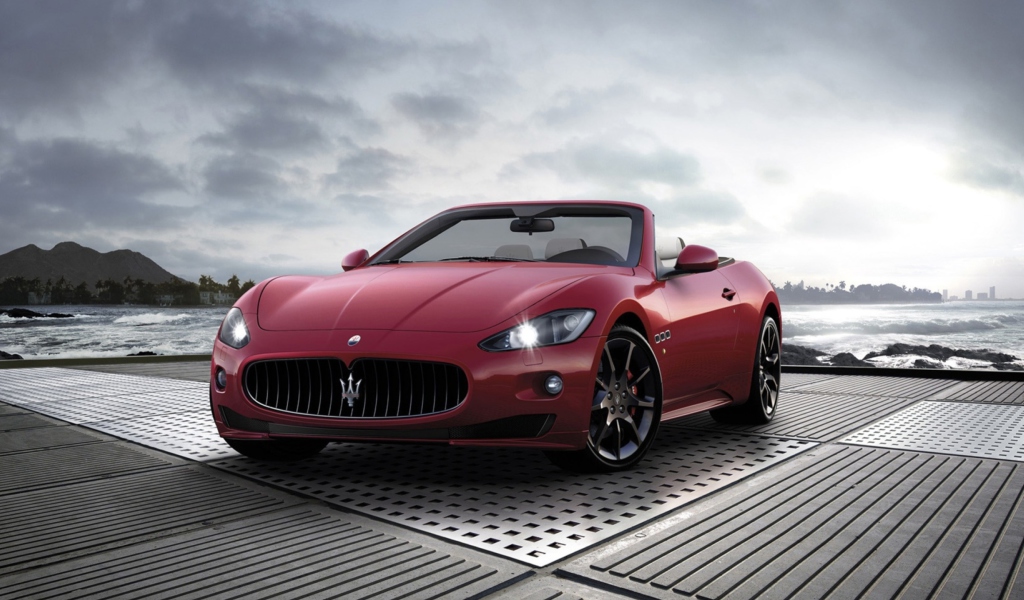 Screenshot №1 pro téma Maserati Grancabrio Sport 1024x600