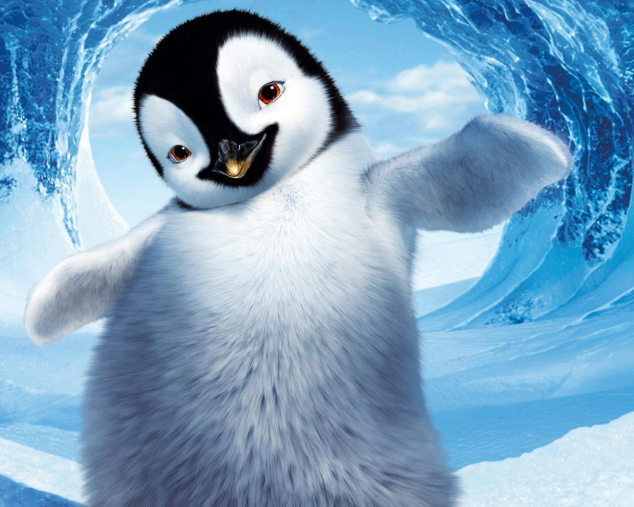 Sfondi Happy Feet 1280x1024