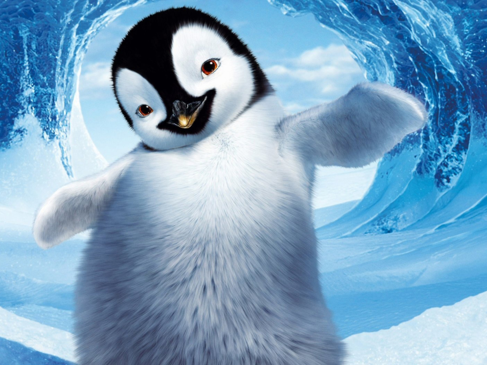 Fondo de pantalla Happy Feet 1600x1200