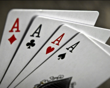 Обои Deck of playing cards 220x176