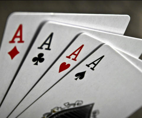 Sfondi Deck of playing cards 480x400