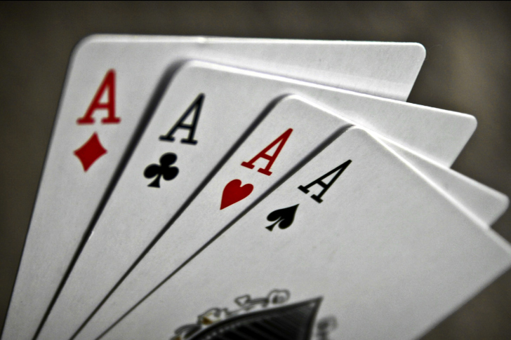 Fondo de pantalla Deck of playing cards
