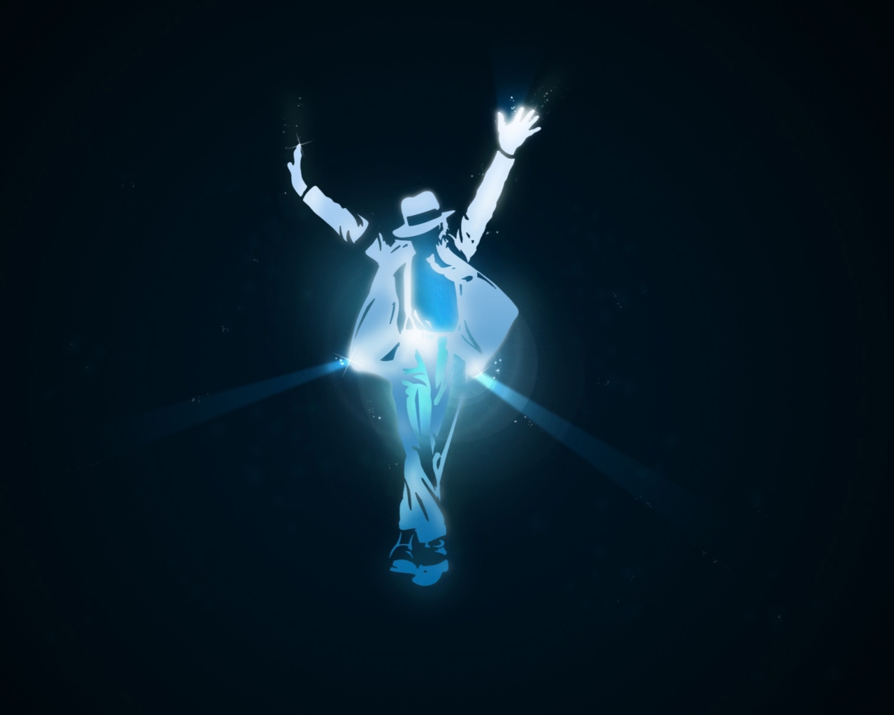 Das Michael Jackson Dance Illustration Wallpaper 1280x1024