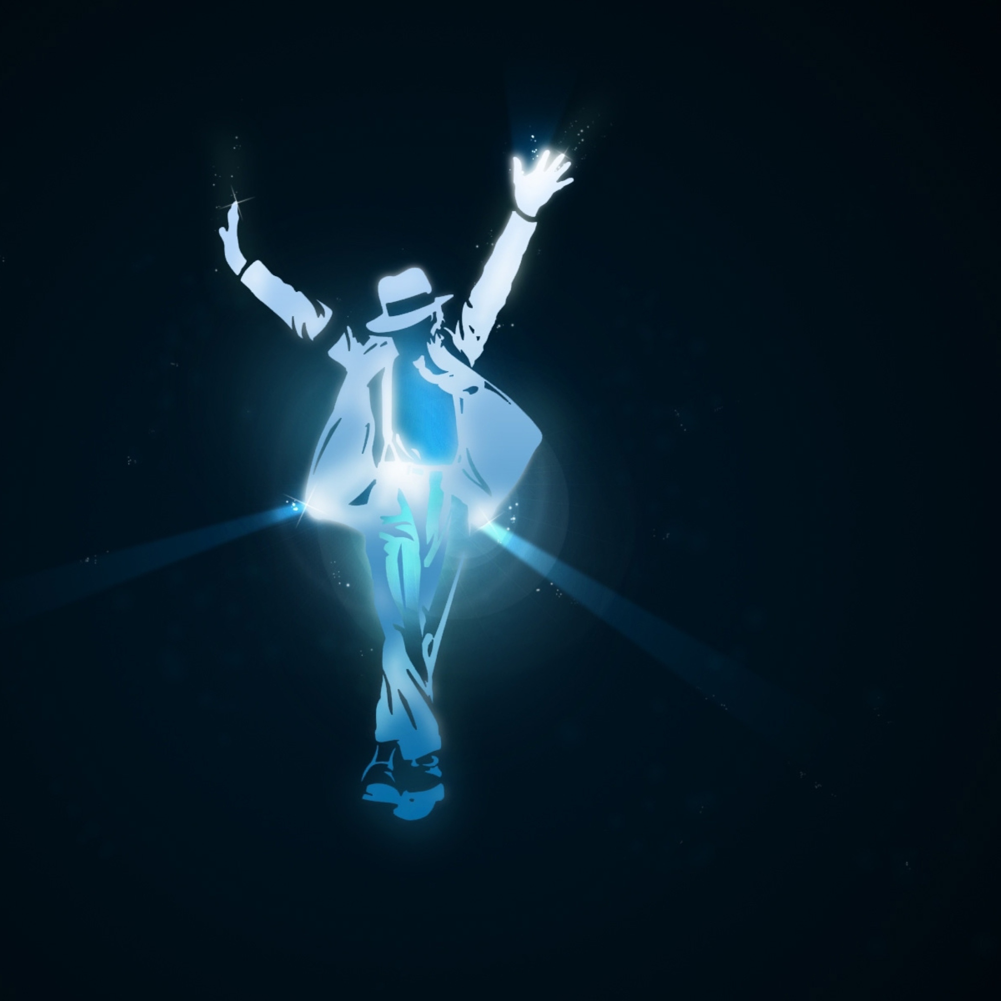 Michael Jackson Dance Illustration wallpaper 2048x2048