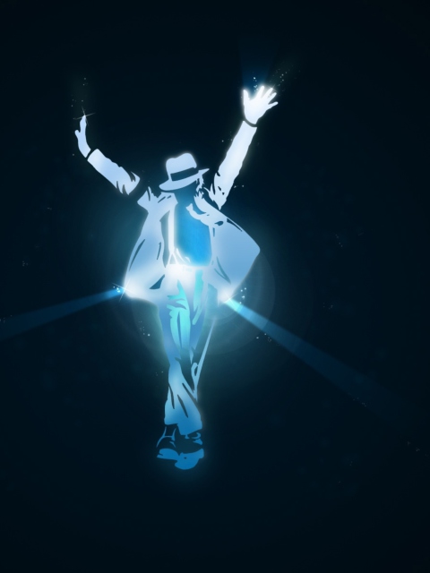 Sfondi Michael Jackson Dance Illustration 480x640