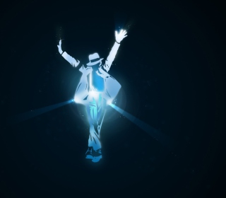 Michael Jackson Dance Illustration - Obrázkek zdarma pro iPad Air