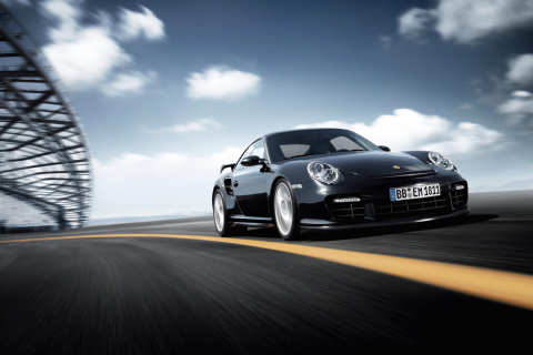 Screenshot №1 pro téma Porsche Porsche 911 Gt2 480x320