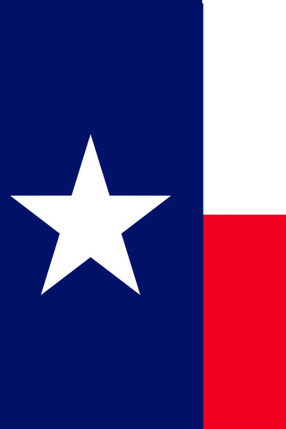 USA Texas Flag screenshot #1 320x480