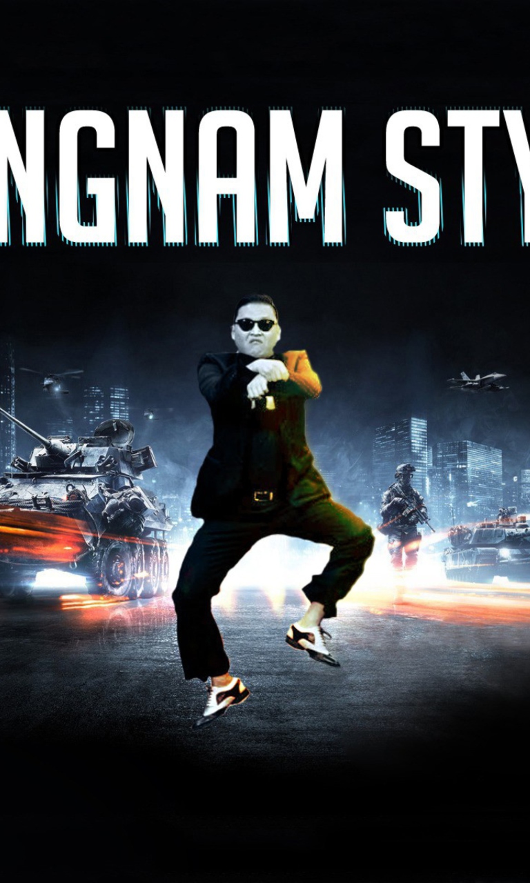 Das Gangnam Style Wallpaper 768x1280