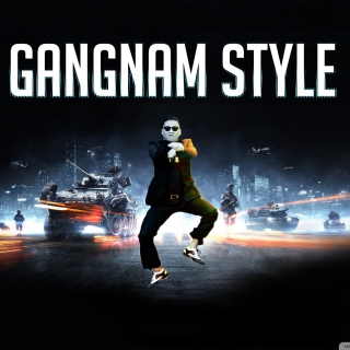 Gangnam Style papel de parede para celular para iPad 2