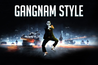 Gangnam Style - Obrázkek zdarma pro Samsung Galaxy S 4G