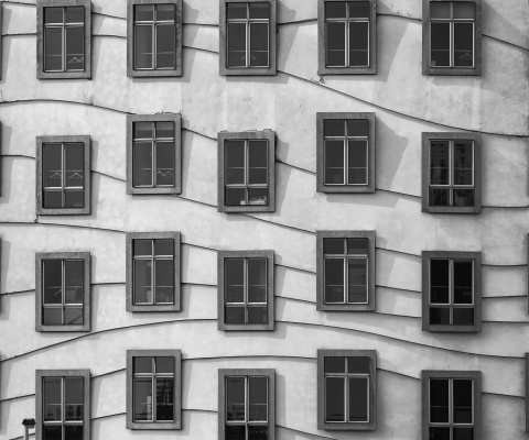 Windows Geometry on Dancing House screenshot #1 480x400