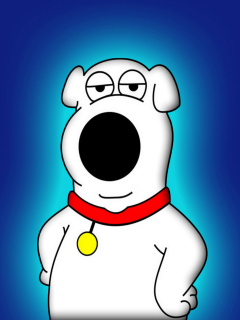 Screenshot №1 pro téma Brian Griffin Family Guy 240x320