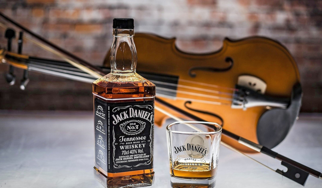 Das Jack Daniels Whiskey Wallpaper 1024x600