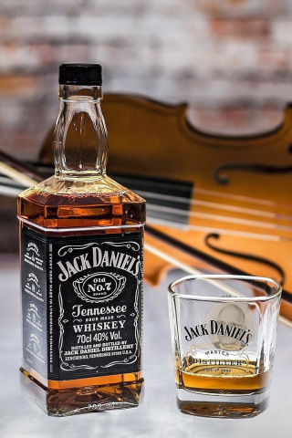 Das Jack Daniels Whiskey Wallpaper 320x480