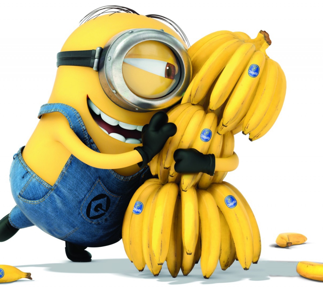 Fondo de pantalla Love Bananas 1080x960