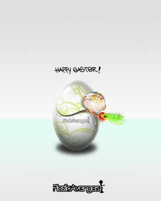 Happy Easter sfondi gratuiti per Nokia Asha 503