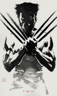 Обои The Wolverine 2013 240x400