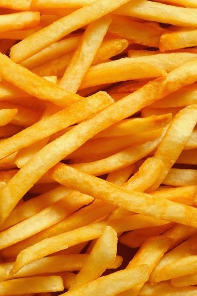 Обои French Fries 640x960