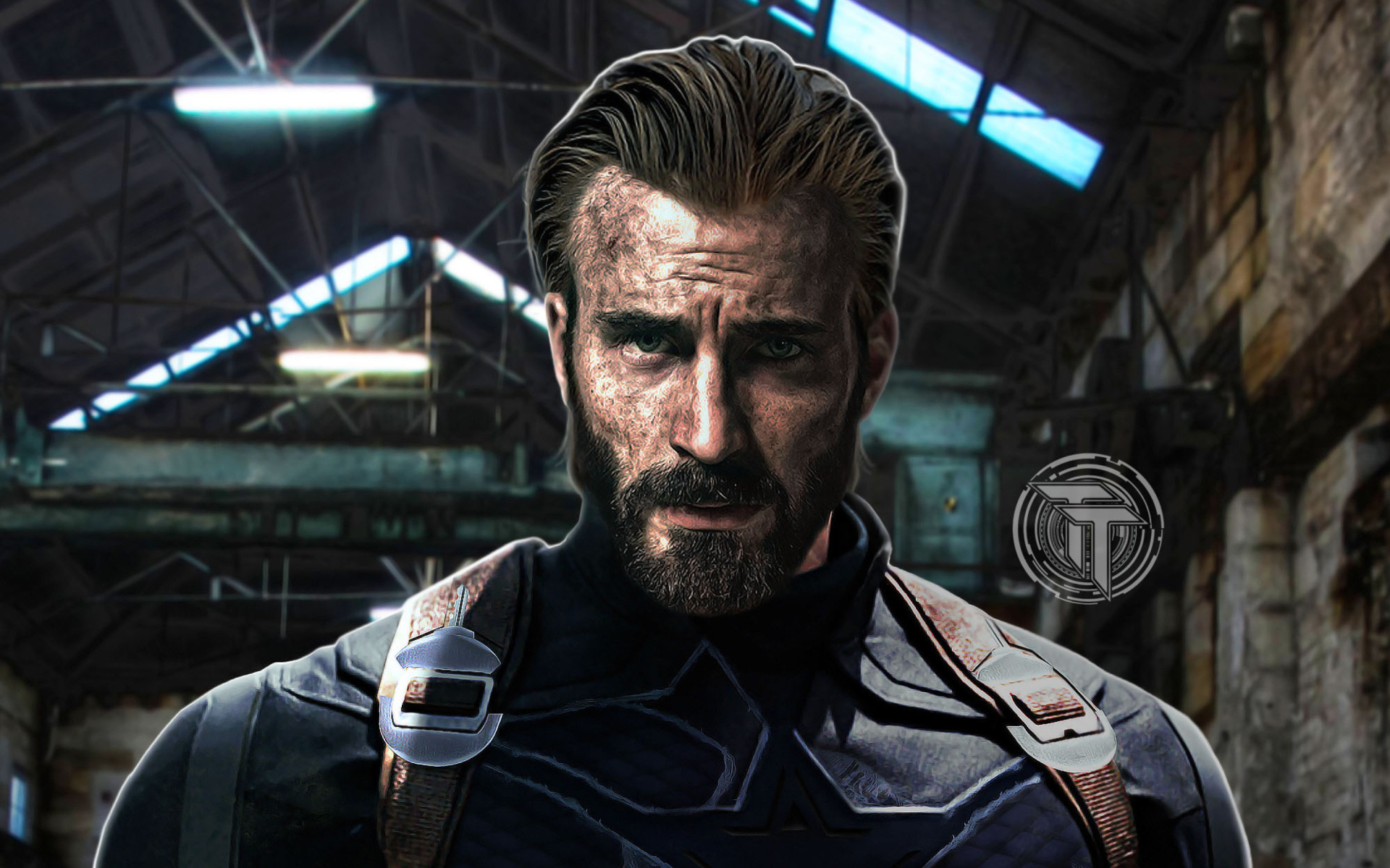 Sfondi Captain America in Avengers Infinity War Film 1920x1200