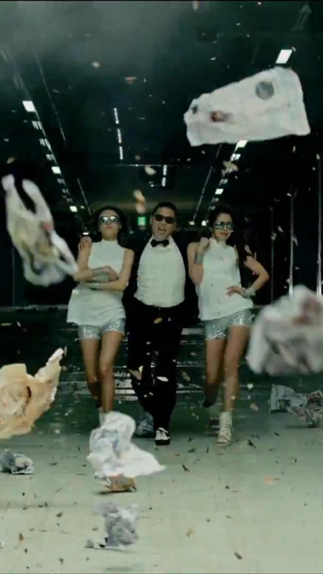 Screenshot №1 pro téma Psy - Gangnam Style Video 640x1136