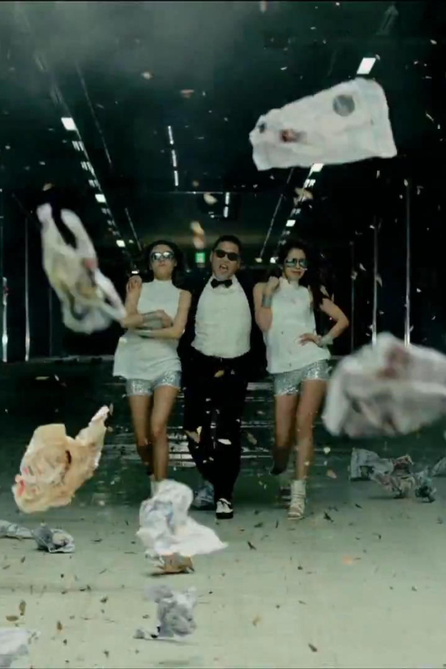 Обои Psy - Gangnam Style Video 640x960