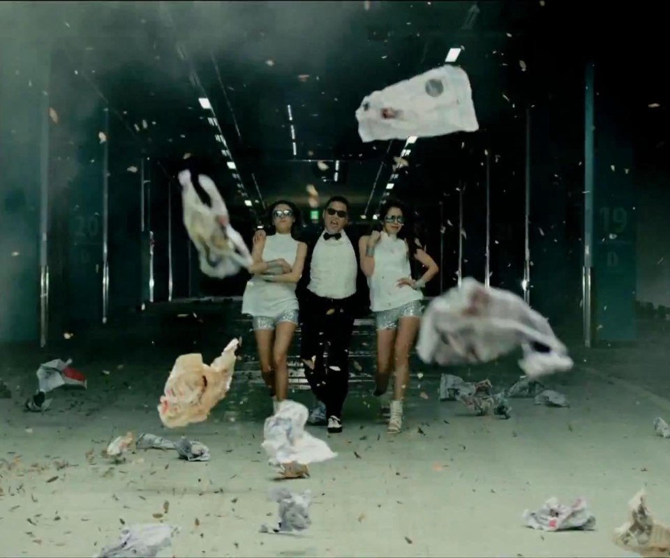 Das Psy - Gangnam Style Video Wallpaper 960x800