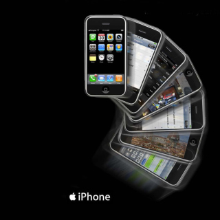 IPhone - Obrázkek zdarma pro iPad Air