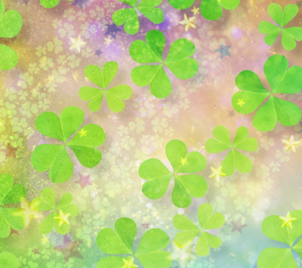 Screenshot №1 pro téma Clover Leaves 960x854