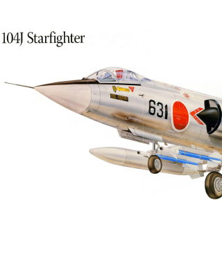 F 104J Starfighter Plastic Model - Obrázkek zdarma pro Nokia C1-02