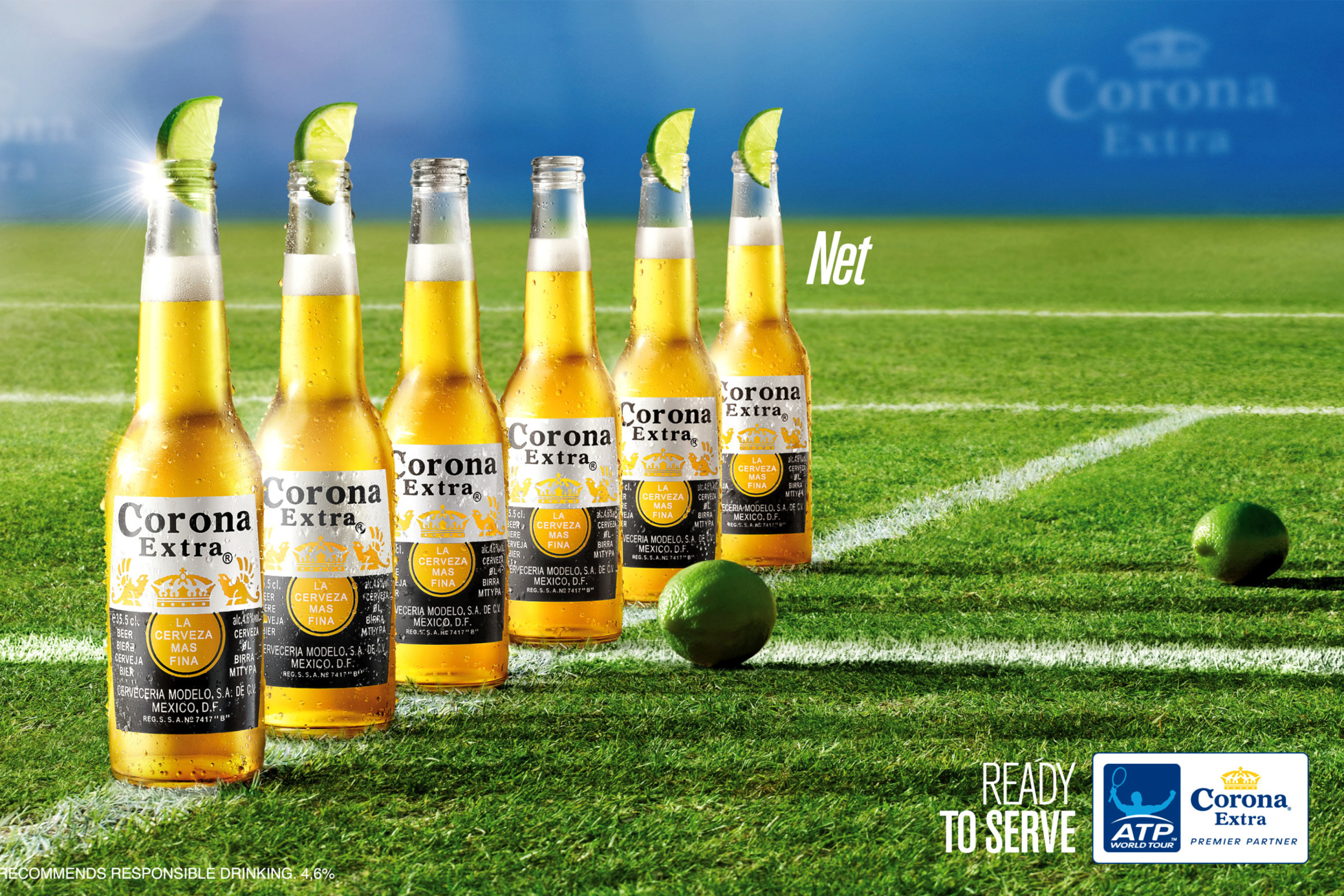 Fondo de pantalla Corona Extra Beer 2880x1920