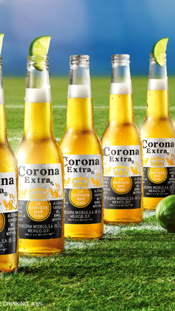 Das Corona Extra Beer Wallpaper 360x640