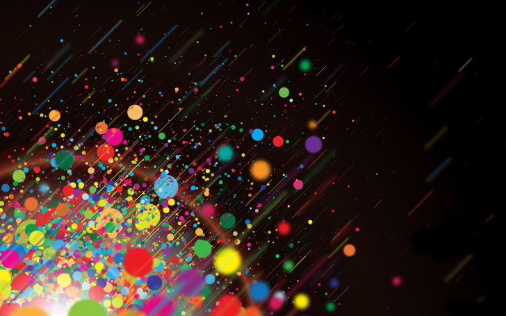 Screenshot №1 pro téma Abstract Colorful Colorful Dots