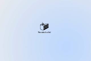 Cake Is Lie - Obrázkek zdarma pro Sony Xperia Z1