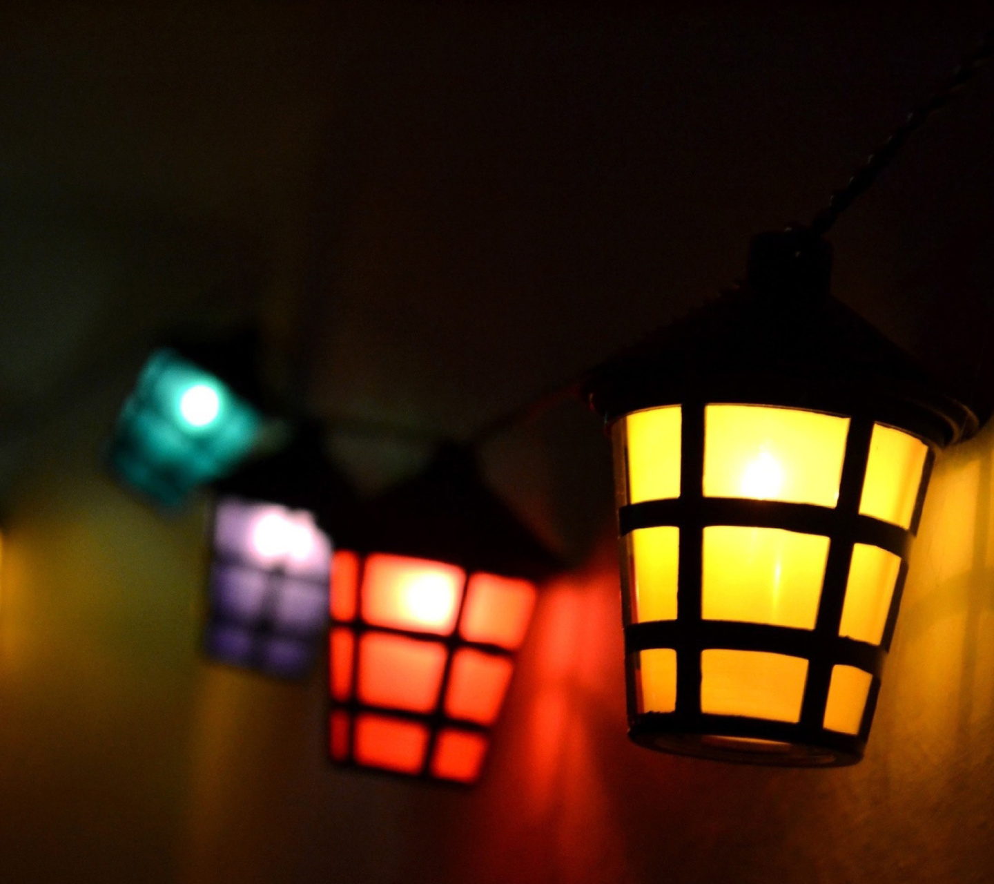 Обои Lamps Lights 1440x1280