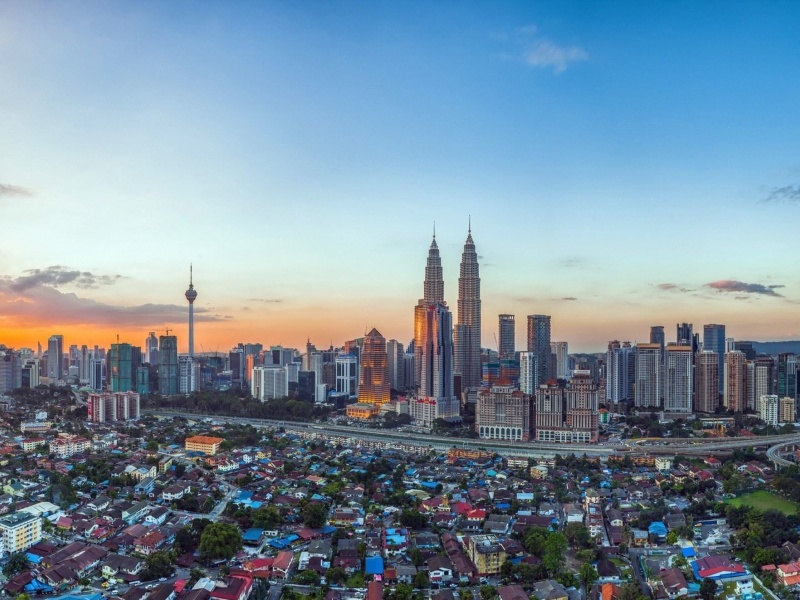 Обои Kuala Lumpur Panorama 800x600