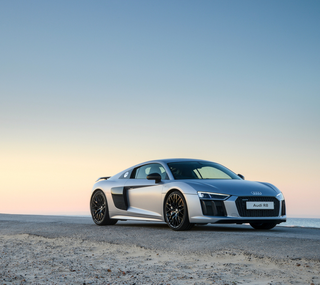 Das Audi R8 V10 Wallpaper 1080x960