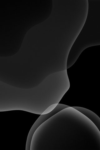 Das IOS 13 Grey Wallpaper 320x480