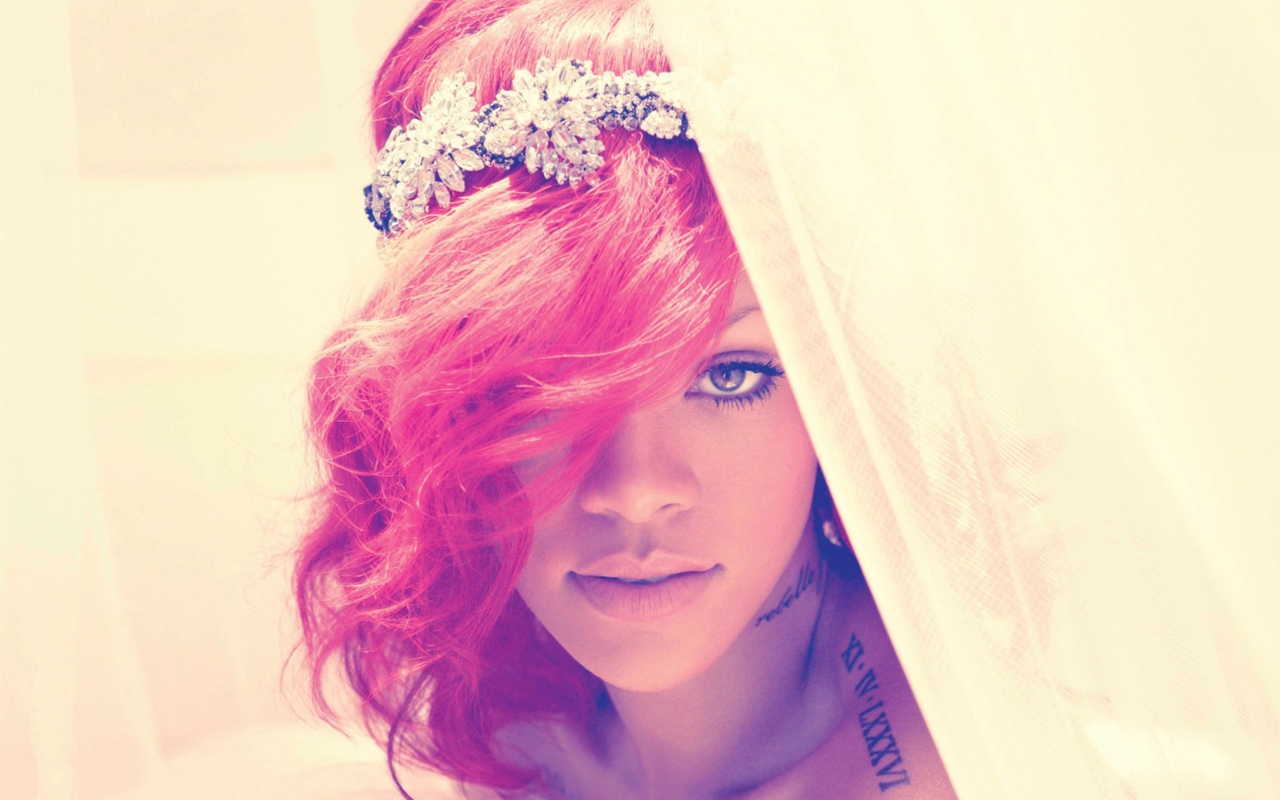 Fondo de pantalla Rihanna 1280x800