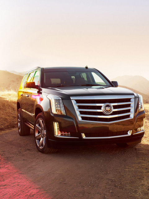 Das Cadillac Escalade Wallpaper 480x640