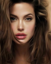Screenshot №1 pro téma Angelina Jolie Art 176x220