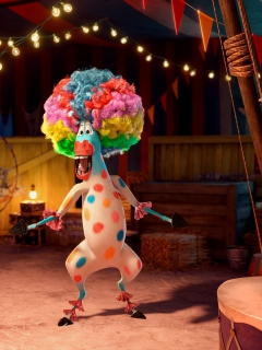 Screenshot №1 pro téma Scene From Madagascar 240x320