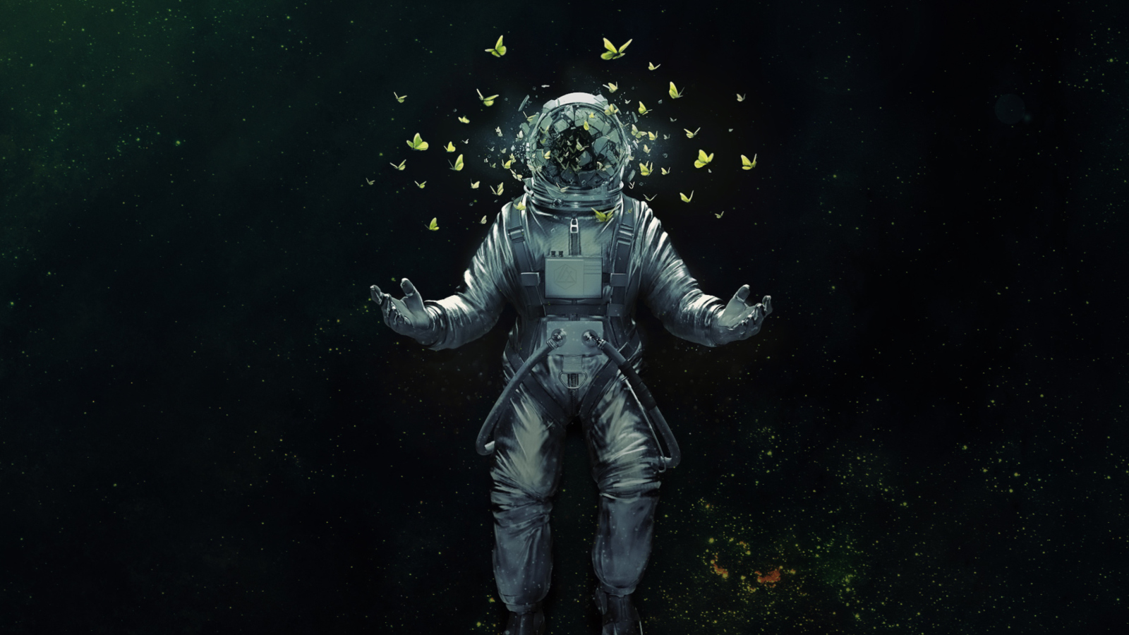 Screenshot №1 pro téma Astronaut's Dreams 1600x900