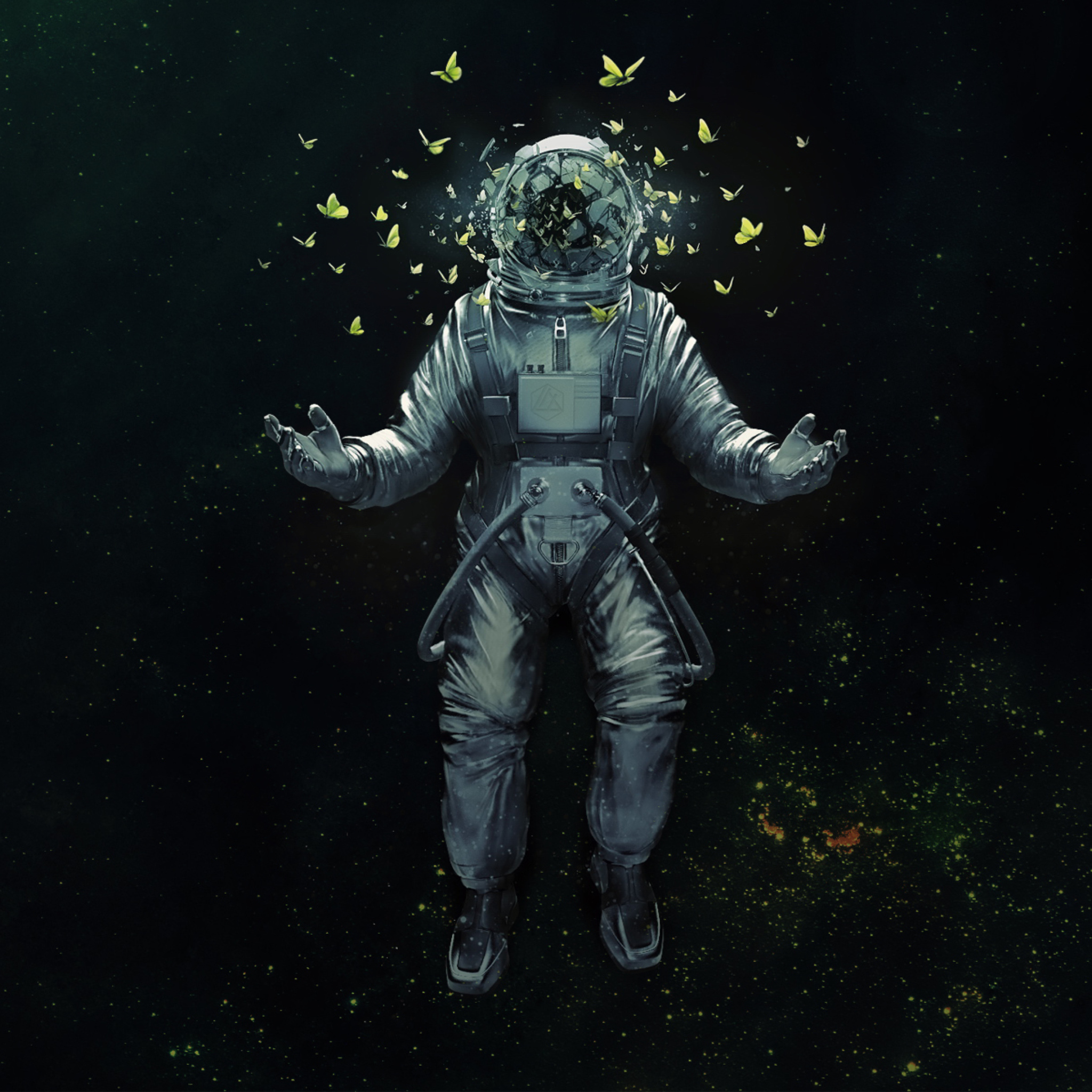 Astronaut's Dreams wallpaper 2048x2048