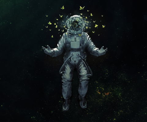 Fondo de pantalla Astronaut's Dreams 480x400