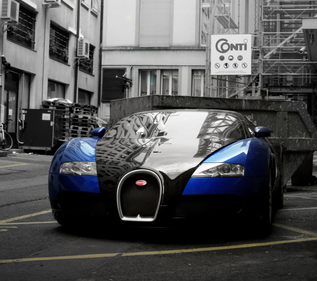Das Bugatti Veyron Wallpaper 1080x960