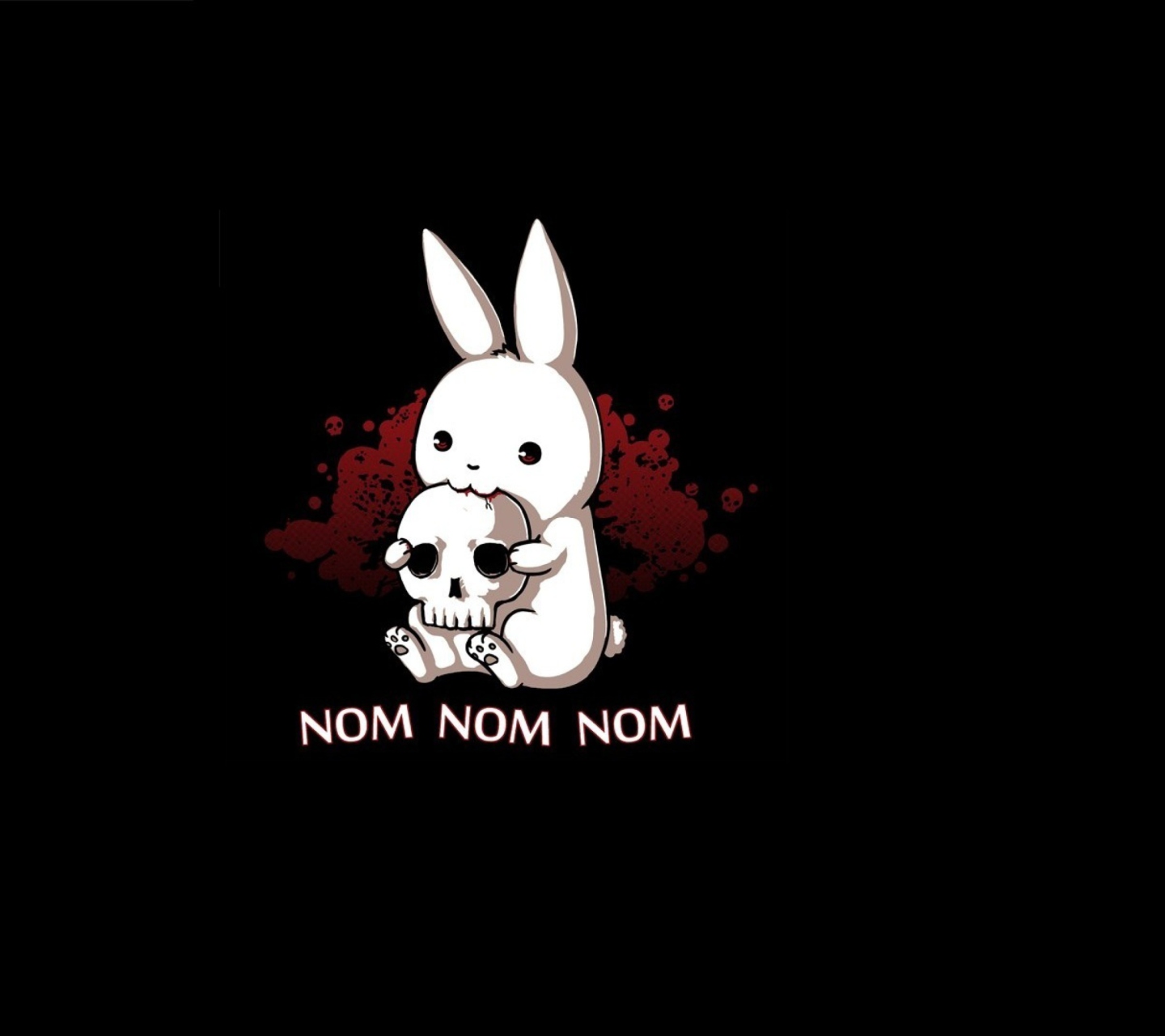 Blood-Thirsty Hare wallpaper 1440x1280