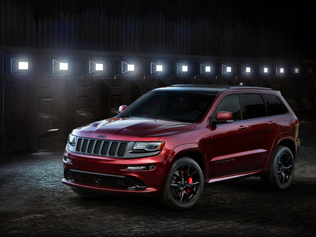 Обои Jeep Grand Cherokee SRT 2016 1280x960