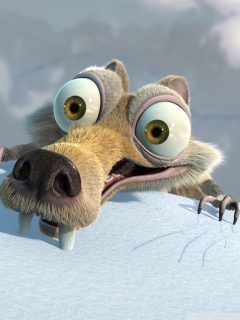 Screenshot №1 pro téma Scrat Ice Age 240x320